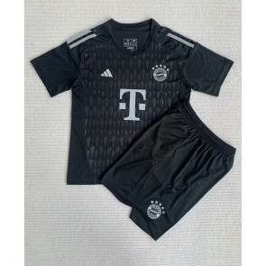 Bayern Munich Målvakt kläder Barn 2022-23 Hemmatröja Kortärmad (+ korta byxor)